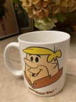 画像1: Hanna Barbera Flintstones Ceramic Barney Mug / フリントストーンズ、陶器製　バーニーマグ　1994年 (1)