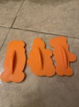 画像2: Hanna Barbera Flintstones Fred.Wilma.Dino Cookie Cutter Set /  フリントストーンズ、3点　クッキカッターセット (2)