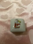 画像2: Hanna 　Barbera Flintstones Barney Ceramic Pill Case  / フリントストーン　バーニー陶器製ピルケース (2)