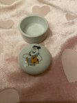 画像1: Hanna 　Barbera Flintstones Fred Ceramic Pill Case  / フリントストーン　フレッド 陶器製ピルケース (1)