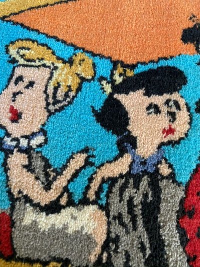 画像2: Flintstones Hanna Barbera Rug  / ハンナバーベラ　フリントストーン　ラグ　