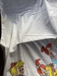 画像8: Hanna Barbera Flintstones Flat  Sheet  / ハンナバーベラ、フリントストーンズのフラットシーツ下にイラスト(B) (8)