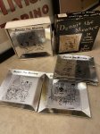 画像1: Dairy Queen Dennis The Menace Coasters Ashtrays With Box 24 Sets  / ディリークィーン　デニス　ザ　メナス　箱入りアルミホイル　アッシュトレイ24枚セット (1)