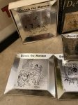 画像2: Dairy Queen Dennis The Menace Coasters Ashtrays With Box 24 Sets  / ディリークィーン　デニス　ザ　メナス　箱入りアルミホイル　アッシュトレイ24枚セット (2)