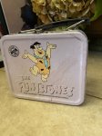 画像3: Hanna 　Barbera Flintstones Fred Tin Can Box / フリントストーン　フレッド ティン製　スモール　ランチボックス型缶 (3)