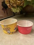 画像2: Dairy Queen Dennis The Menace Yellow Wax Cup Set Of 2 /(B) / ディリークィーン　デニス　ザ　メナス　ワックスペーパー　カップ　2個セット (2)