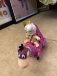 画像2: Hanna Barbera Flintstones Bamm ,Pebbles&Dino Toy set of 2  1992 / フリントストーン　バンバン、ペブルス&ディノ　2個セット　トイ　 (2)