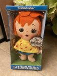 画像1: Hanna Barbera Flintstones knickerbockers Pebbles Fabric Doll with box 1972 / フリントストーン　ペブルス　箱入り布　ドール (1)