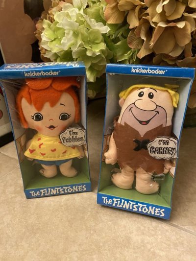 画像3: Hanna Barbera Flintstones knickerbockers Pebbles Fabric Doll with box 1972 / フリントストーン　ペブルス　箱入り布　ドール