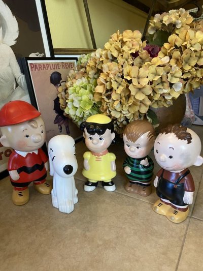 画像3: Charlie Brown Snoopy Hungerford Style  Ceramic Doll / スヌーピー　チャリーブラウン　陶器製　ドール