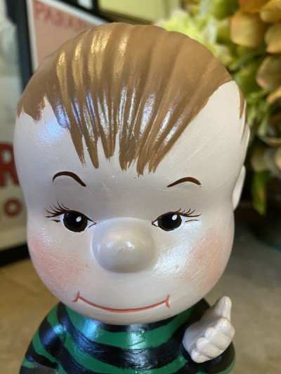 画像1: Peanuts Snoopy Linus Ceramic Doll /　スヌーピー　ライナス　　陶器製　ドール　