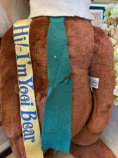 画像2: Hanna 　Barbera Yogi Bear Plush Doll Sterling best ever prod 50’s / ハンナバーベラ　ヨギベア　大きい　ぬいぐるみ　