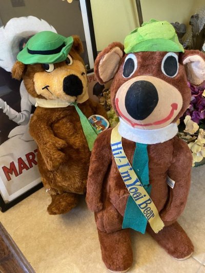 画像3: Hanna 　Barbera Yogi Bear Mighty Star Plush Doll  80’s (L) / ハンナバーベラ　ヨギベア　マイティスター　ぬいぐるみ　