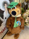 画像1: Hanna 　Barbera Yogi Bear Mighty Star Plush Doll  80’s (L) / ハンナバーベラ　ヨギベア　マイティスター　ぬいぐるみ　 (1)