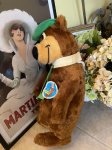 画像2: Hanna 　Barbera Yogi Bear Mighty Star Plush Doll  80’s (L) / ハンナバーベラ　ヨギベア　マイティスター　ぬいぐるみ　 (2)