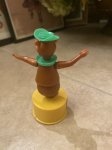 画像3: Hanna Barbera Yogi Bear  Push Puppet / ハンナバーベラ　ヨギベア　プッシュパペット(A) (3)