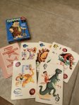 画像1: Flintstones  rummy Card Game With Case /  フリントストーン　箱入り　カードゲーム　1961年 (1)