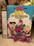 画像3: Hanna Barbera Flintstones Cereal cocoa Pebbles box & Dino Collect All 3 /  フリントストーン　シリアル箱　コレクト　オール3 セット　1993 (3)