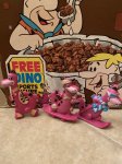 画像6: Hanna Barbera Flintstones Cereal cocoa Pebbles box & Dino Collect All 3 /  フリントストーン　シリアル箱　コレクト　オール3 セット　1993 (6)