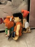 画像7: Hanna Barbera Flintstones Bean Dolls  set of 6 / フリントストーン　ビーンドール　タグ付き　6個セット　1999年1999年 (7)