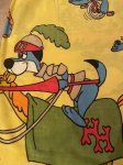 画像2: Hanna Barbera Huckleberry Hound   Box Sheet Yellow / ハンナバーベラ　ハックルベリーハウンド　ボックスシーツ (2)