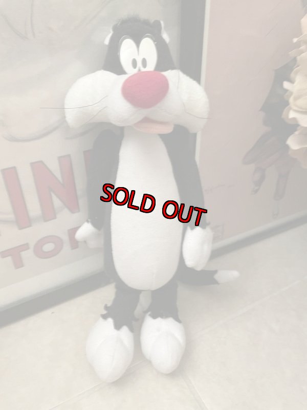 画像1: Looney Tunes  Sylvester Plush Doll /ルーニーチューンズ　シルベスター　ぬいぐるみ 1994年 (1)