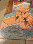 画像5: Hanna Barbera Flintstones puzzles  With Box  / フリントストーン　箱入りパズル　100ピース　1970年1973年 (5)