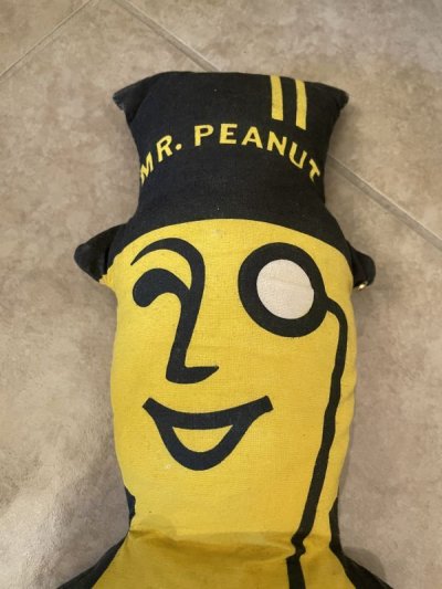 画像1: Mr Peanuts Fabric Pillow Doll / ミスターピーナッツ　ピロードール