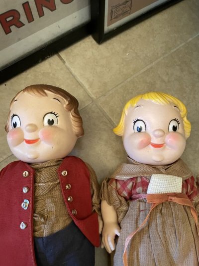 画像1: Campbell's Kids  Doll Set Of 2 / キャンベルキッズ　ドール　2体セット 1976年