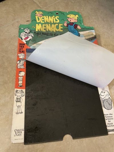 画像3: Dairy Queen Dennis The Menace  Super Slate Sheet / ディリークィーン　デニス　ザ　メナス　消してかけるシート