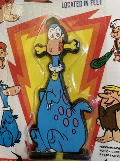 画像1: Hanna Barbera Flintstones Dino Magnet  / フリントストーン　ディノ　マグネット　1976年