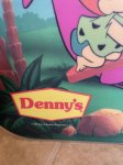 画像3: Hanna Barbera Flintstones Denny’s place mat set of 2 1989 (B) / フリントストーンズ、デニーズ　プレイスマット　シーソー&ディナー　2枚セット (3)