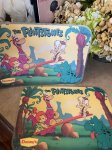 画像5: Hanna Barbera Flintstones Denny’s place mat set of 2 1989 (B) / フリントストーンズ、デニーズ　プレイスマット　シーソー&ディナー　2枚セット (5)