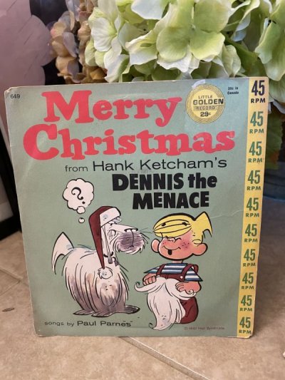 画像2: Dairy Queen Dennis The Menace  Single Record  Christmas 1961  / ディリークィーン　わんぱくデニス　シングルレコード、クリスマス