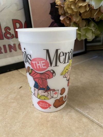 画像1: Dairy Queen Dennis The Menace plastic 3 cups set / ディリークィーン　わんぱくデニス　3 カップセット