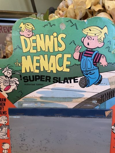 画像2: Dairy Queen Dennis The Menace  Super Slate Sheet / ディリークィーン　デニス　ザ　メナス　消してかけるシート