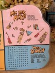 画像4: Hanna Barbera Flintstones place mat Music 1990 / フリントストーンズ、プレイスマット　ミュージック (4)