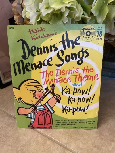 画像1: Dairy Queen Dennis The Menace Songs Single Record  1960 / ディリークィーン　わんぱくデニスソングズ　シングルレコード