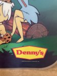 画像9: Hanna Barbera Flintstones Denny’s place mat set of 2 1989 (C) / フリントストーンズ、デニーズ　プレイスマット　ホーム&ディナー　2枚セット (9)