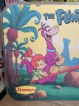 画像2: Hanna Barbera Flintstones Denny’s place mat set of 2 1989 (A) / フリントストーンズ、デニーズ　プレイスマット　シーソー&ディナー　2枚セット (2)