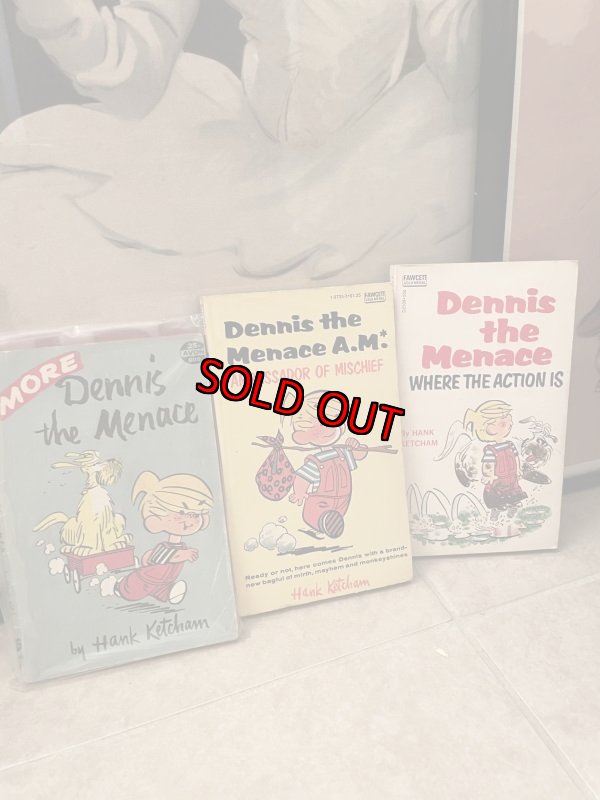 画像1: Dairy Queen Dennis The Menace  3 Books 1952. 1972 / ディリークィーン　デニス　ザ　メナス　コミックブック　3冊セット (1)