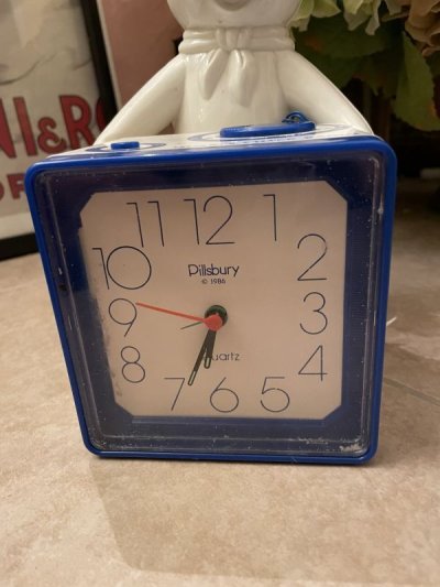 画像2: Pillsbury Dough Boy Clock & Radio  /  ピルズベリー　ドゥボーイ　時計&ラジオ