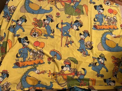 画像3: Hanna Barbera Huckleberry Hound   Box Sheet Yellow / ハンナバーベラ　ハックルベリーハウンド　ボックスシーツ