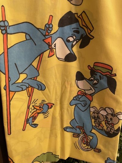 画像2: Hanna Barbera Huckleberry Hound   Box Sheet Yellow / ハンナバーベラ　ハックルベリーハウンド　ボックスシーツ