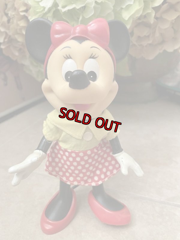 画像1: Disney DAKIN Minnie Mouse  Doll 70‘s / ディズニーのDakin社　ミニーマウス　ドール　フィギュア (1)