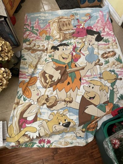 画像3: Hanna Barbera Flintstones Pillow Case / ハンナバーベラ、フリントストーンズ　ピローケース