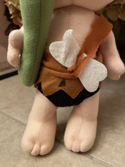 画像2: Hanna Barbera Flintstones Bamm Bamm  Plush Doll 1995  / フリントストーンズ　バンバンドール　