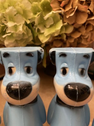 画像2: Hanna Barbera Huckleberry Hound  Bowling Pin 5 Set With Ball  /　ハンナバーベラ　ハックルベリーハウンド　ボーリングピン5セットとボール付き