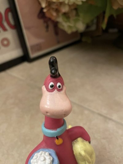 画像1: Hanna Barbera Flintstones  Dino Figure Doll 1990  / フリントストーンズ　ディノ　フィギュア、ドール