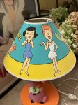 画像3: Hanna Barbera Flintstones Night Lamp Shade 1995 / フリントストーン シェード付きナイトランプ (3)